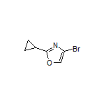 4-Bromo-2-cyclopropyloxazole