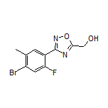 [3-(4-Bromo-2-fluoro-5-methylphenyl)-1,2,4-oxadiazol-5-yl]methanol