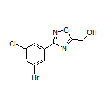 [3-(3-Bromo-5-chlorophenyl)-1,2,4-oxadiazol-5-yl]methanol