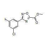 Methyl 3-(3-Chloro-5-iodophenyl)-1,2,4-oxadiazole-5-carboxylate