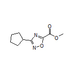 Methyl 3-Cyclopentyl-1,2,4-oxadiazole-5-carboxylate