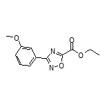 Ethyl 3-(3-Methoxyphenyl)-1,2,4-oxadiazole-5-carboxylate