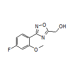 [3-(4-Fluoro-2-methoxyphenyl)-1,2,4-oxadiazol-5-yl]methanol