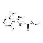 Ethyl 3-(2-Fluoro-6-methoxyphenyl)-1,2,4-oxadiazole-5-carboxylate