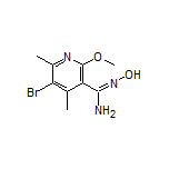 5-Bromo-N’-hydroxy-2-methoxy-4,6-dimethylpyridine-3-carboximidamide