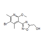 [3-(5-Bromo-2-methoxy-4,6-dimethylpyridin-3-yl)-1,2,4-oxadiazol-5-yl]methanol