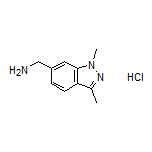 (1,3-Dimethyl-6-indazolyl)methanamine Hydrochloride