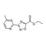 Ethyl 3-(4-Methyl-2-pyrimidinyl)-1,2,4-oxadiazole-5-carboxylate