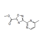 Methyl 3-(4-Methyl-2-pyrimidinyl)-1,2,4-oxadiazole-5-carboxylate