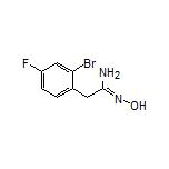 2-(2-Bromo-4-fluorophenyl)-N’-hydroxyacetimidamide