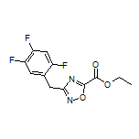 Ethyl 3-(2,4,5-Trifluorobenzyl)-1,2,4-oxadiazole-5-carboxylate