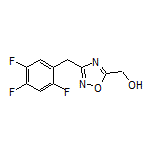 [3-(2,4,5-Trifluorobenzyl)-1,2,4-oxadiazol-5-yl]methanol