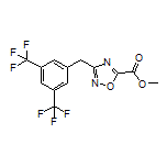 Methyl 3-[3,5-Bis(trifluoromethyl)benzyl]-1,2,4-oxadiazole-5-carboxylate