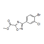 Methyl 3-(4-Bromo-3-chlorophenyl)-1,2,4-oxadiazole-5-carboxylate