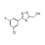 [3-(3-Chloro-5-fluorophenyl)-1,2,4-oxadiazol-5-yl]methanol