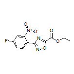 Ethyl 3-(4-Fluoro-2-nitrophenyl)-1,2,4-oxadiazole-5-carboxylate