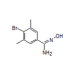 4-Bromo-N’-hydroxy-3,5-dimethylbenzimidamide