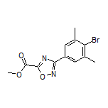 Methyl 3-(4-Bromo-3,5-dimethylphenyl)-1,2,4-oxadiazole-5-carboxylate