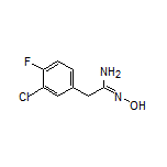 2-(3-Chloro-4-fluorophenyl)-N’-hydroxyacetimidamide