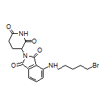 4-[(5-Bromopentyl)amino]-2-(2,6-dioxo-3-piperidyl)isoindoline-1,3-dione