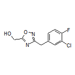 [3-(3-Chloro-4-fluorobenzyl)-1,2,4-oxadiazol-5-yl]methanol