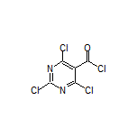 2,4,6-Trichloropyrimidine-5-carbonyl Chloride