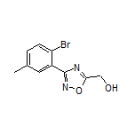 [3-(2-Bromo-5-methylphenyl)-1,2,4-oxadiazol-5-yl]methanol