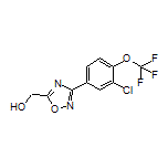 [3-[3-Chloro-4-(trifluoromethoxy)phenyl]-1,2,4-oxadiazol-5-yl]methanol