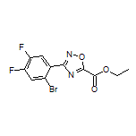 Ethyl 3-(2-Bromo-4,5-difluorophenyl)-1,2,4-oxadiazole-5-carboxylate