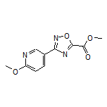 Methyl 3-(6-Methoxy-3-pyridyl)-1,2,4-oxadiazole-5-carboxylate