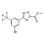 Methyl 3-[3-Bromo-5-(trifluoromethyl)phenyl]-1,2,4-oxadiazole-5-carboxylate