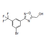 [3-[3-Bromo-5-(trifluoromethyl)phenyl]-1,2,4-oxadiazol-5-yl]methanol