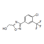 [3-[4-Chloro-3-(trifluoromethyl)phenyl]-1,2,4-oxadiazol-5-yl]methanol