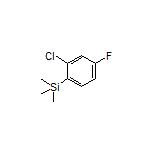 (2-Chloro-4-fluorophenyl)trimethylsilane