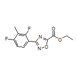 Ethyl 3-(2,4-Difluoro-3-methylphenyl)-1,2,4-oxadiazole-5-carboxylate