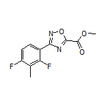 Methyl 3-(2,4-Difluoro-3-methylphenyl)-1,2,4-oxadiazole-5-carboxylate