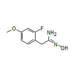 2-(2-Fluoro-4-methoxyphenyl)-N’-hydroxyacetimidamide