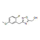 [3-(2-Fluoro-5-methoxybenzyl)-1,2,4-oxadiazol-5-yl]methanol