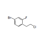 4-Bromo-1-(2-chloroethyl)-2-fluorobenzene