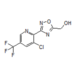 [3-[3-Chloro-5-(trifluoromethyl)-2-pyridyl]-1,2,4-oxadiazol-5-yl]methanol