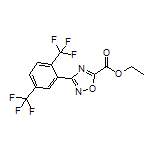 Ethyl 3-[2,5-Bis(trifluoromethyl)phenyl]-1,2,4-oxadiazole-5-carboxylate