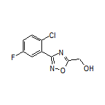 [3-(2-Chloro-5-fluorophenyl)-1,2,4-oxadiazol-5-yl]methanol