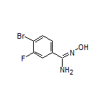 4-Bromo-3-fluoro-N’-hydroxybenzimidamide