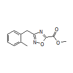 Methyl 3-(2-Methylbenzyl)-1,2,4-oxadiazole-5-carboxylate