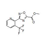 Methyl 3-[3-(Trifluoromethyl)-2-pyridyl]-1,2,4-oxadiazole-5-carboxylate