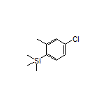 (4-Chloro-2-methylphenyl)trimethylsilane