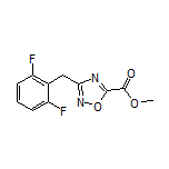 Methyl 3-(2,6-Difluorobenzyl)-1,2,4-oxadiazole-5-carboxylate