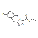 Ethyl 3-(2,5-Difluorobenzyl)-1,2,4-oxadiazole-5-carboxylate