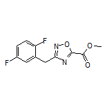 Methyl 3-(2,5-Difluorobenzyl)-1,2,4-oxadiazole-5-carboxylate