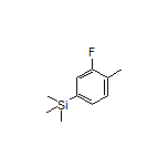 (3-Fluoro-4-methylphenyl)trimethylsilane